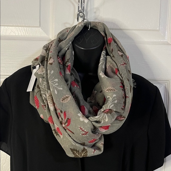 Mimosito Floral Patterned Scarf, NWT. - Picture 1 of 10